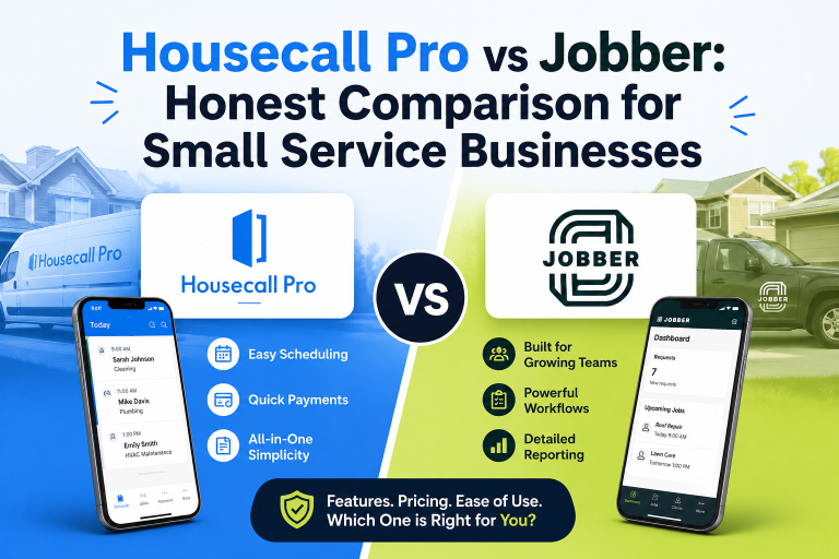 Housecall Pro vs Jobber Honest Comparison for Small Service Businesses