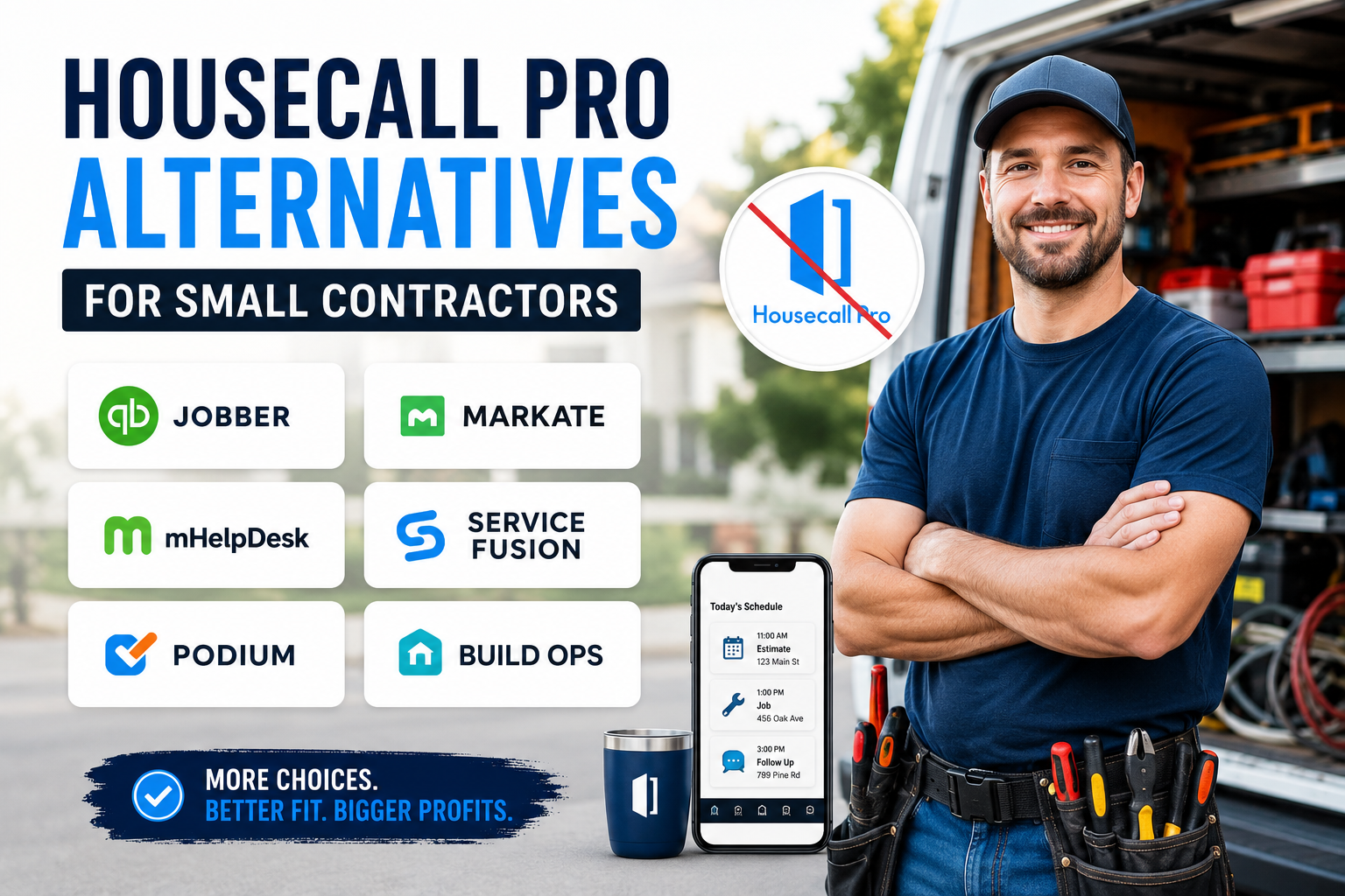 Housecall Pro Alternatives for Small Contractors